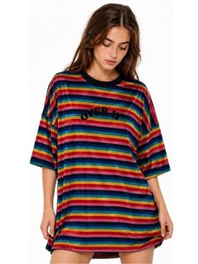 The Ragged Priest Rainbow Stripe Tee